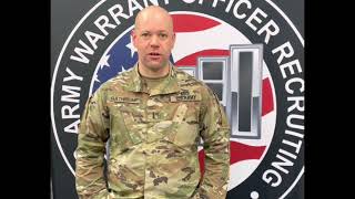 Warrant Officer Recruiting Spotlight - 882A Mobility Warrant Officer - CW4 Gathright