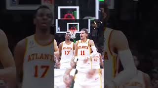 Trae Young game winner in the Playoffs #nba #nbaplayoffs #shorts