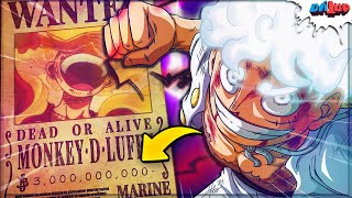 BOMBA! COMO LUFFY RECEBEU SUA NOVA RECOMPENSA DE 3 BILHÕES? | ONE PIECE 1053 NOVOS YONKOUS