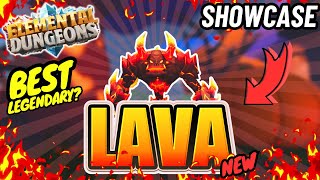 [FULL] LEGENDARY Lava Element SHOWCASE | Elemental Dungeons