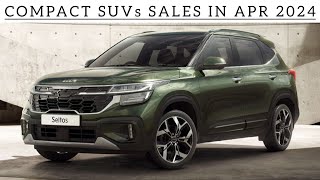 Top Selling Compact SUVs In India In April 2024 ! Car Guruji