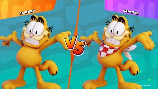 Nickelodeon All-Star Brawl Garfield(CPU) vs. Garfield(CPU) Mirror Match