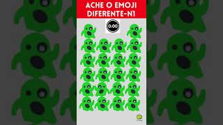 ENCONTRE O EMOJI ERRADO (Super Desafio) - TV QUIZ #shorts