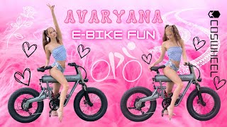 FUN review ELECTRIC BIKES ~ Avaryana 💘