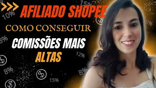 Afiliado shopee - Como conseguir porcentagens mais altas nos produtos da shopee