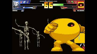 MUGEN battle #4831: Skeletons vs Mega Man Bosses