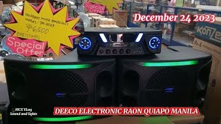 CHRISTMAS 2023 Price Update Amplifier Deeco Electronic