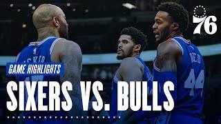 Sixers Start Off Roadtrip With a Win vs. Bulls (03.22.23) | Presented by Crypto.com