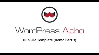 Hub Silo Template Demo Part 3 (Content Mapping With ChatGPT)