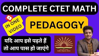 CTET Math Pedagogy in One Video | CTET Math Pedagogy Class | Ctet math Pedagogy Marathon | CTET_2024