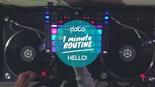 Martin Solveig x Depeche Mode - Hello! - DJ Battle Routine (live mash-up, 3style)