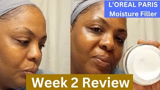 L'OREAL PARIS COLLAGEN MOISTURE FILLER || Week 2 Review