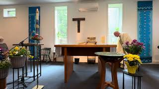 Sunday’s Mass in the Grotto Chapel