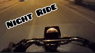 Night Ride on City roads | Honda CD70