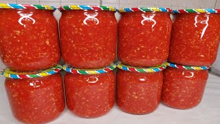 🍅 САМАЯ ВКУСНАЯ АДЖИКА  На ЗИМУ ! 🍅🌿 ОБАЛДЕННЫЙ  РЕЦЕПТ из ТАШКЕНТА❤️