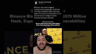 Binance Cryptocurrency Exchange Hacked 🤬