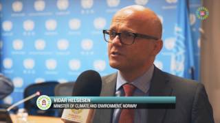 Vidar Helgesen, Norwegian Minister of Climate and Environment on COP22 in Marrakech