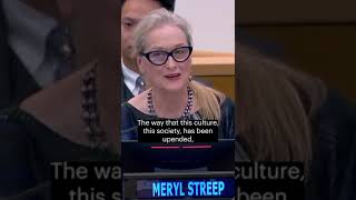 Maryl Streep on Afghanistan Women's Freedom