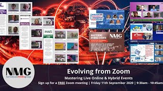 Evolving from Zoom - Mastering Online & Hybrid Events