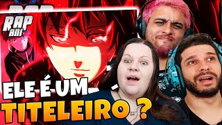 [ELA CONHECEU O SASORI] Rap do Sasori 『 Naruto Shippuden 』 O Titeleiro Renegado| AniRap | REACT