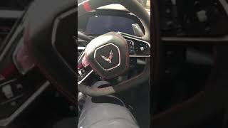 Corvette C8 interior