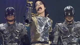 Michael Jackson (with drummer Jonathan Moffett) "They Don't Care About Us"  (Munich 1997)