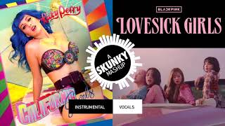 Blackpink (블랙핑크) - Lovesick Girls / Katy Perry - California Gurls (Mashup | Visualizer)