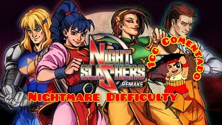 Night Slashers : Remake // 1CC //  nightmare difficulty // CTR // (Nintendo Switch: 05)