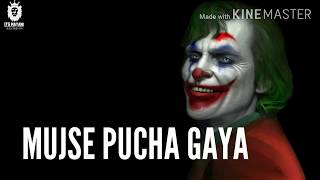 MUJSE PUCHA GAYA || WHATSAPP STATUS || SHAYRI || ATTITUDE || TIKTOK FAMOUS SHAYRI