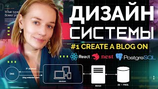 #1. Разработка блога — Дизайн Системы, База Данных, Веб Дизайн