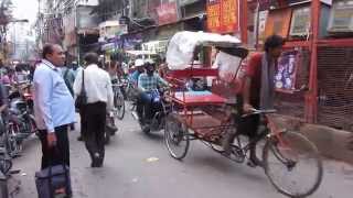 Atmosphère de rue à Old Delhi/Street atmosphere in Old Delhi   HD