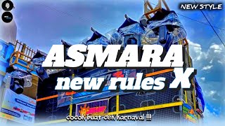 DJ ASMARA X NEW RULES viral tiktok horeg terbaru cocok buat karnaval