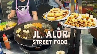 Malaysia street food | makanan Halal JL. Alor 2019 Malaysia