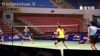 Badminton Training Hunan Team 3 vs 3   2016 2017 CBSL