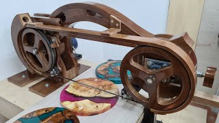 Handmade universal band saw made of wood  p.1