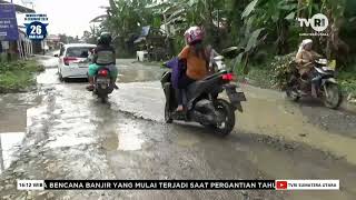 Jalan Provinsi di Pulau NIas Semakin Rusak Parah