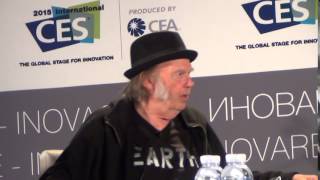 NEIL YOUNG AT CES 2015   PART 1