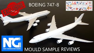 EXCLUSIVE: New 1:400 Scale NG Models Boeing 747-8I & 747-8F Sample Reviews