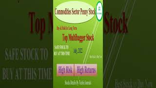 0.3 पैसे का स्टॉक💥1500 लगा दो 🔥5 साल 20 करोड़ बन जाएगा😍! Penny Stocks to Buy Now | Multibagger Penny