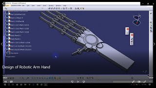 Design of Robotic Arm Hand