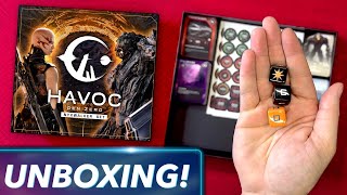 Havoc: Gen ZERO Board Game Unboxing