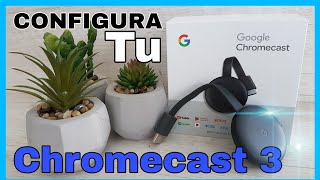 ✅ COMO Configurar FACIL Y RAPIDO 🚀 google CHROMECAST 3 generacion 2020 ⭐ Instalacion paso a paso 🔥