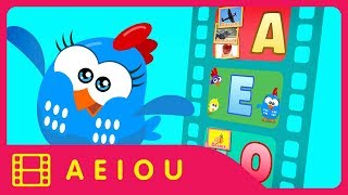 A E I O U - Learn the Vowels | Lottie Dottie Mini | Learning Videos for Toddlers | Kids Cartoons