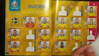 UEFA EURO 2020 Panini Sticker Album Part 7