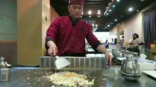 DIMASAKIN DAN MAKAN DI DEPAN CHEF TAIRYO TEPPANYAKI!