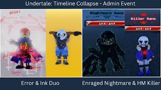 Admin Event [Undertale Timeline Collapse]