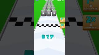 Number Run Game All Levels Gameplay Android ios New Big Update Level 1201#shorts