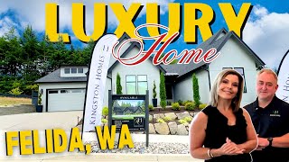 Luxury Model Home Tour Washington | Kingston Homes | Felida WA