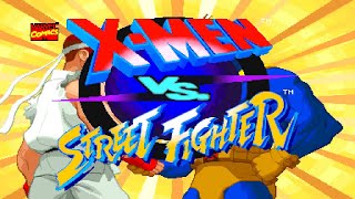 Arcade Longplay - X-men vs Street Fighter