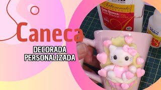 DIY - Caneca Decorada Personalizada (Personagem Clássico)